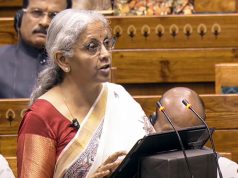 Finance Minister Nirmala Sitharaman