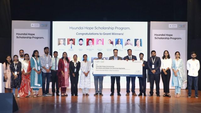 Hyundai Hope Scholarship Program Empowers 783 Students with Scholarships Worth INR 3.38 Crore