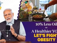 PM Modi on Fight Obesity