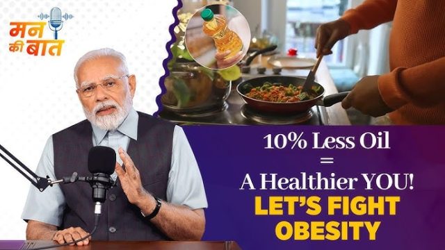 PM Modi on Fight Obesity