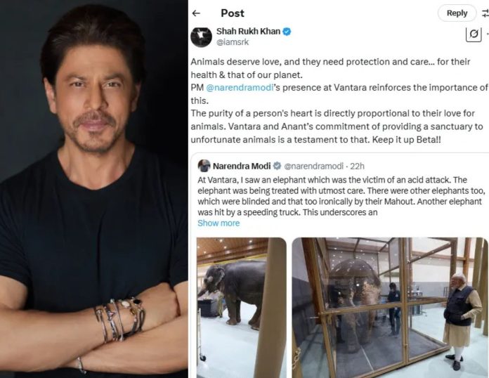 Animals deserve love, need protection and care Shah Rukh Khan