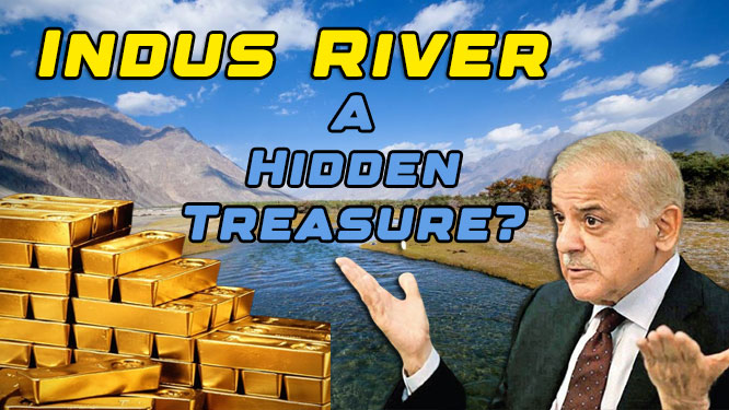 gold treasur indus river