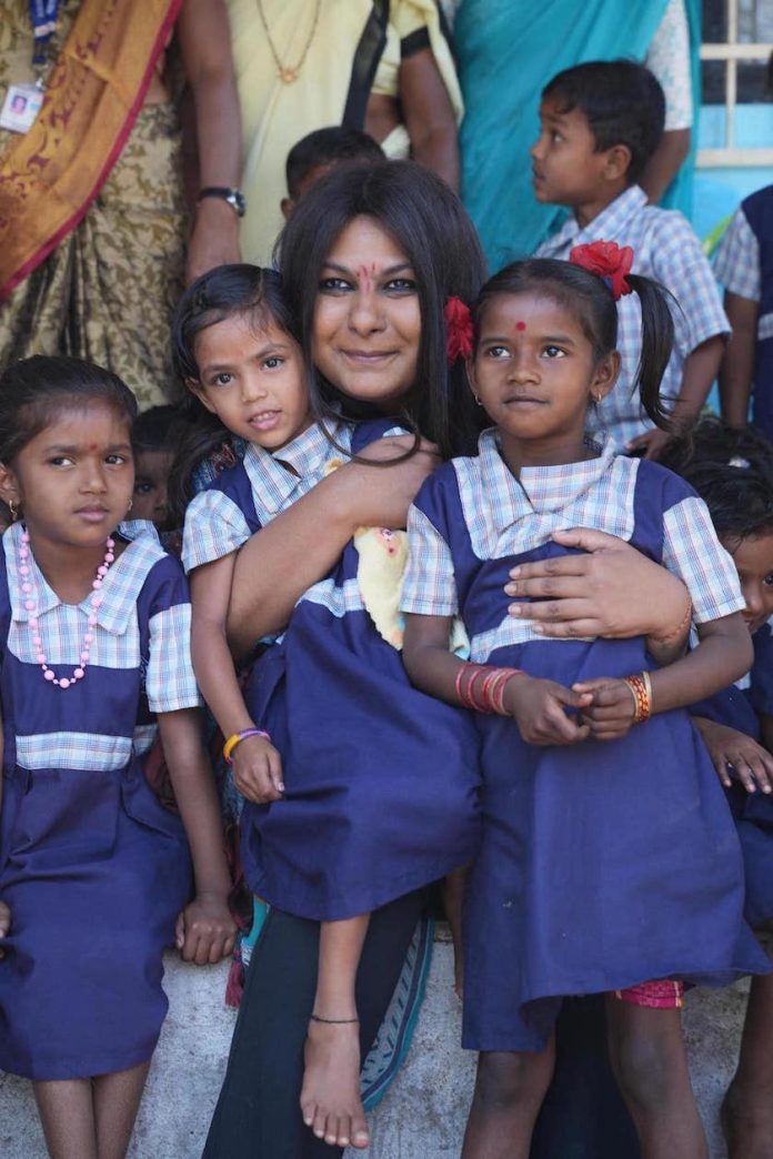 Priya Agarwal Hebbar at the Nand Ghar in Thane