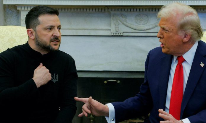 Trump and Zelensky Tensions