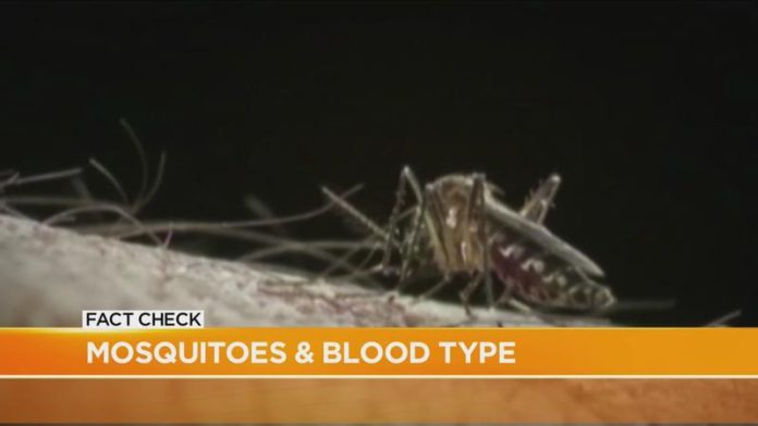 Mosquitoes And Blood Groups