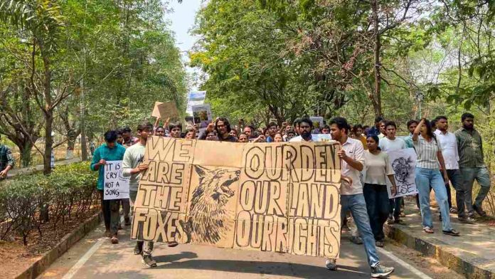 hyderabad-university-protest
