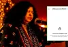 Abida Parveen Insta Account Ban India