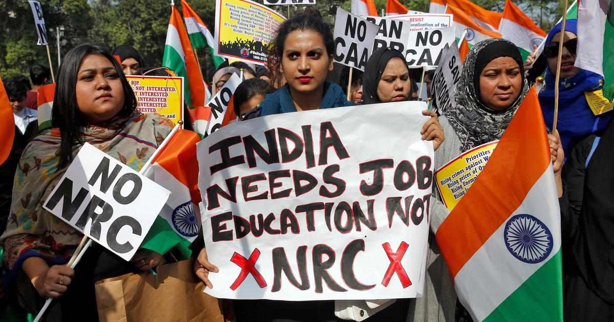NRC protest India