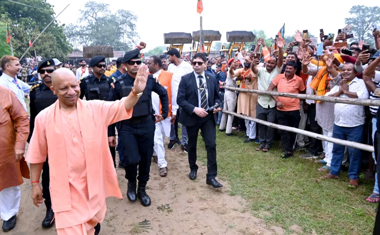 Yogi in Bihar