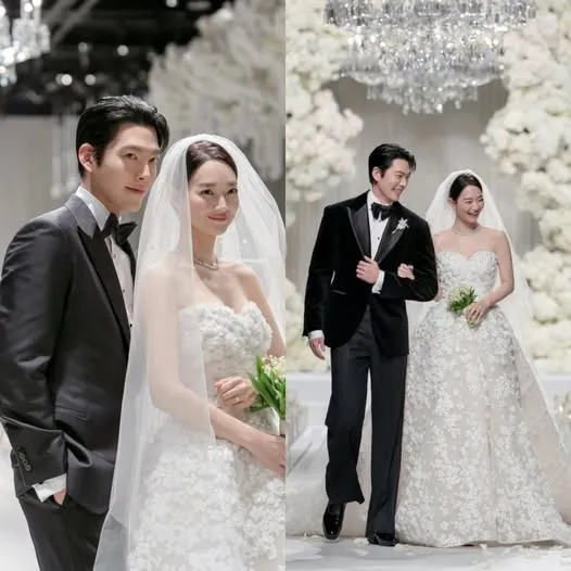 Just Married! Shin Min Ah and Kim Woo Bin in Spain for their honeymoon