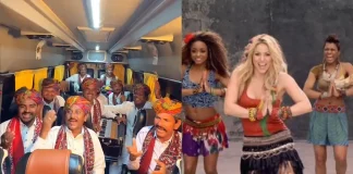 Rajasthani Folk Artists Give Makeover To Shakiras Waka Waka-Khamma Ghani