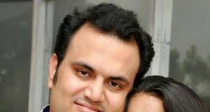 Arjun Sharma with Mother Beena Sharma