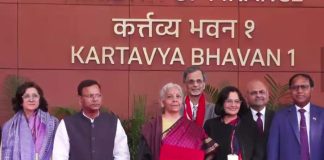 Finance Minister Nirmala Sitharaman on Budget Day 2026