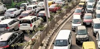 Traffic Malad East Mumbai