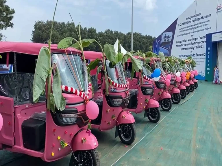 CSR News: Sarbananda Sonowal Launches Electric Autos for Fisherwomen in Tamil Nadu