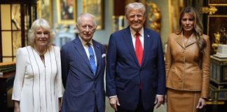 King Charles, Queen Camilla, Donald Trump