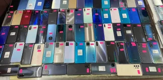 Mobile theft siezed