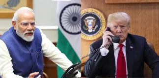 Modi Trump call