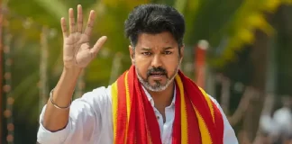 Vijay, the chief of Tamilaga Vettri Kazhagam (TVK)