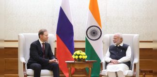 PM Modi Engages with Russia's Denis Manturov