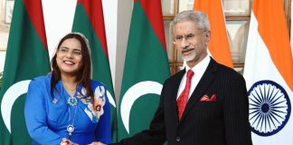 S Jaishankar Meets Maldives FM Iruthisham Adam