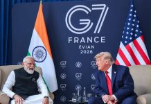 Modi Trump at G7 Summit