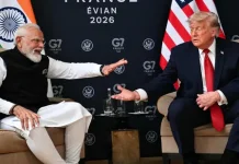 PM Modi with Trump at G7