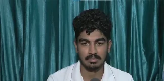 Rudransh Chaubey, a trainee navigation officer in the Merchant Navy