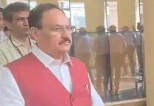 JP Nadda Visits RML Hospital to Meet Injured Protesters Following CJP March