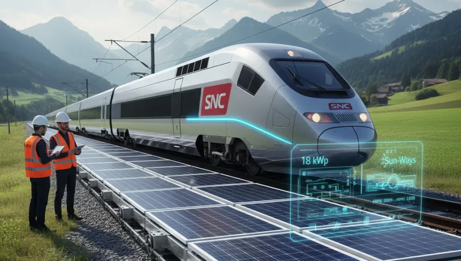 Italy Could Follow Switzerland in Developing Solar Railway Tracks