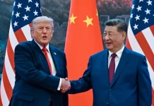 Donald Trump and Xi Jinping